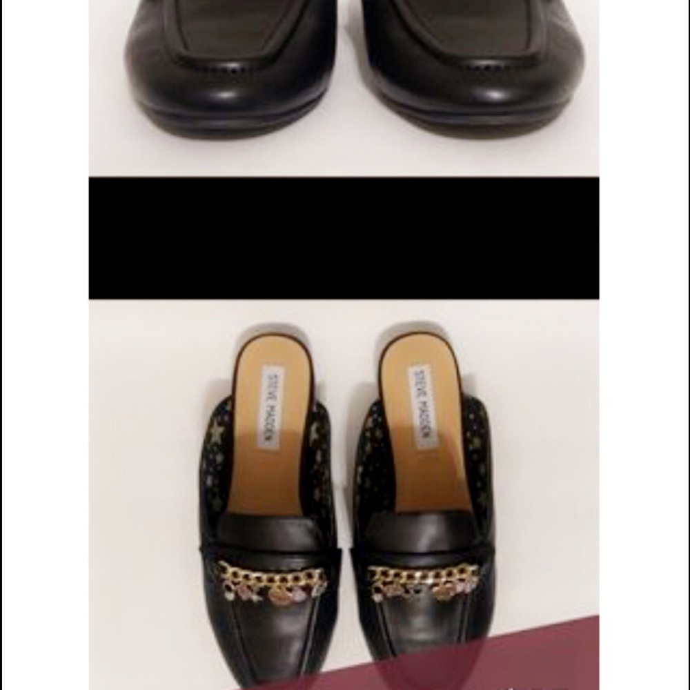 Steve Madden loafers with charms